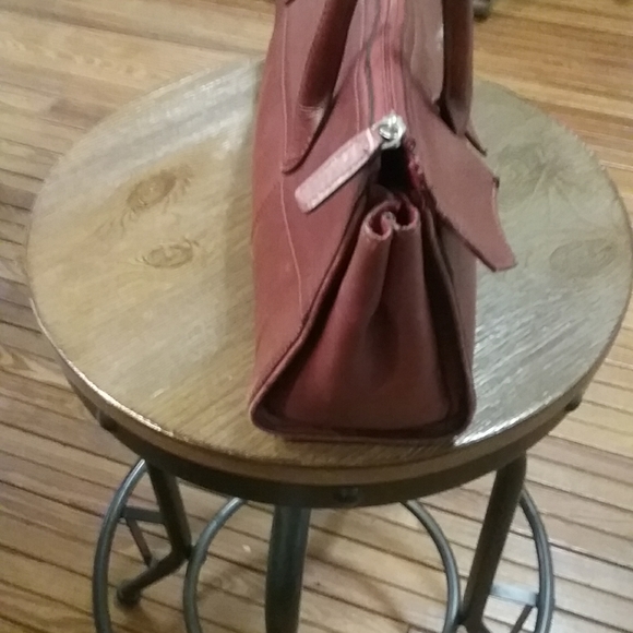 Wilson Leather bag reddish brown - Picture 4 of 10